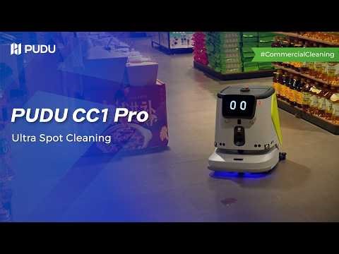 PUDU Cleaning Robots: Ultra Spot Cleaning