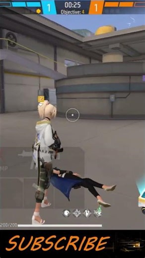 Unbelievable 1v4 Squad Wipe! Watch This Clutch! #gaming #freefirevideos #garenafreefire #shortsviral