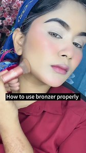 5.5K views · 80 reactions | How to apply bronzer properly 路‍♀️ | Beauty Inside $ | Facebook
