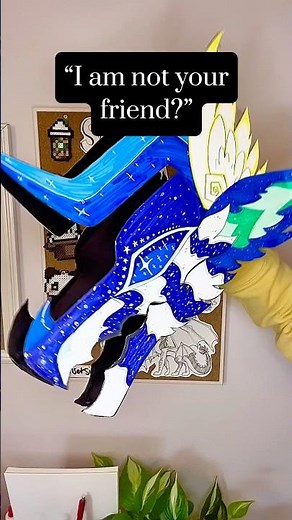 She’s Not My Girlfriend! Trend #paperart #papercrafts #paperdragon #shorts #trending #viral #foryou