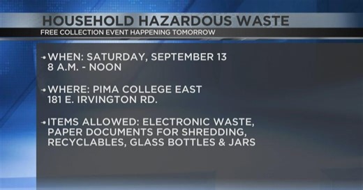 Free document shredding and e-waste drop-off in Tucson