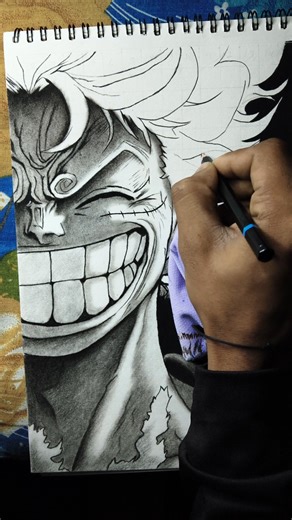 THE ULTIMATE LUFFY SKETCH ❤️‍🔥✏️ || #onepiece #luffy #animeart