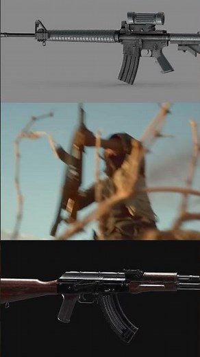 Smoking Canadian C7A2 VS AK-47 Assault Rifle - How Canadian Forces Battle with Afghan Rebels #war