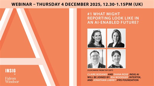 #1 What might reporting look like in an AI-enabled future?