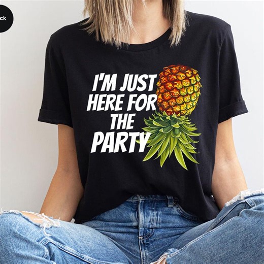 Upside Down Pineapple DTF Design, Tropical Party Shirt, Swinger Humor (DTF Transfer) - Etsy