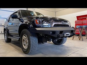The Custom Toyota 4Runner Bumper Is Complete!