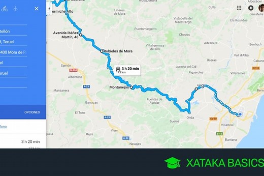 Como hacer una ruta en Google Maps con varias paradas y compartirla después