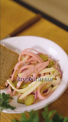 This sausage salad is perfect for your snack 🥪