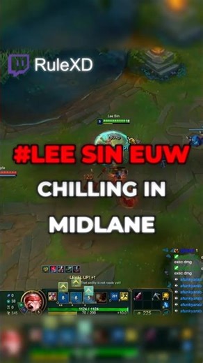 #1 LEE SIN TAKES ON MIDLANE #challenger #leagueoflegends #leesin #leesingameplay