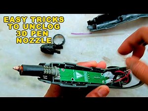 3D Pen Filament Not Coming Out? Here's the REAL Fix! - (Unclog & Repair in Minutes)