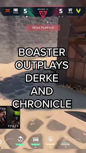 Boaster Outplays Fnatic Teammates | Valorant Esports Moments