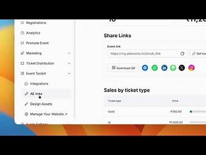 How to Use AE Links | Track Event Links on AllEvents