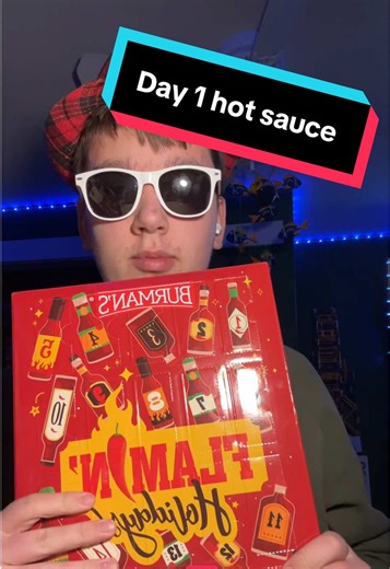 Day 1 Hot Sauce advent calendar ##hotsauce##FentySuperBrandDay##laferriere@@Dylan LaFerriere@@A.J. & Big Justice@@nicolaso57 @@🗿🍷 Rip_MrDank2017 🗿🍷