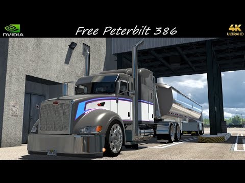 *Free Peterbilt 386* Gravel Hauled Pittsburg to Joplin *JBX2/TAA Graphics Combo* ATS PC 4K 1.55