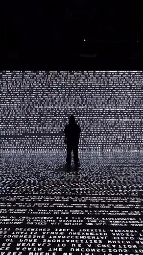 PMW Projection Mapping & New Media Arts | semantic failure 360 Audiovisual artwork created for 360 projection spaces employs aesthetics of textual structures to explore the... | Instagram