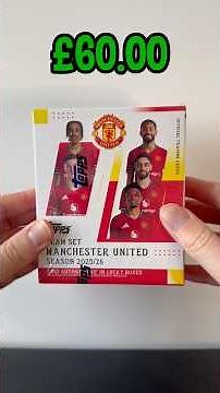 AUTO HIT! 🤩 Opening the Topps Man United team set! 🔥