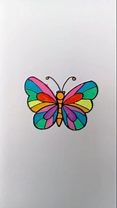 How To Draw Cute Butterfly For Children | Parenting