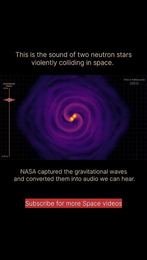The Collision of two Neutron Stars 😱💥