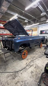 5.7K views · 100 reactions | And just like that the ‘73 K5 Blazer is coming together fast! With panels adjusted and wiring almost all the way done, we’re close to firing the @blueprint_engines 400 for the first time! #potogoldkustoms #73blazer #k5blazer #chevyblazer #chevyk5 #blueprintengines #holleysniperefi #hotrodshop #classiccars #classictrucks | Pot O'Gold Kustoms | Facebook