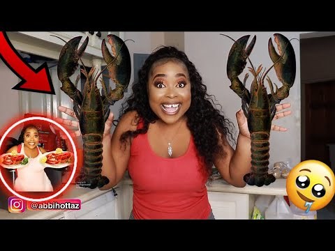 Baddie In The Kitchen Cooking Lobster (Pure Excitement)