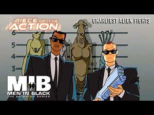 The Best Alien Showdowns | Men in Black: The Series | Piece Of The Action
