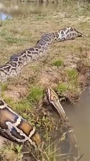 Africa’s Biggest Snake? 🐍 The Monster Python!