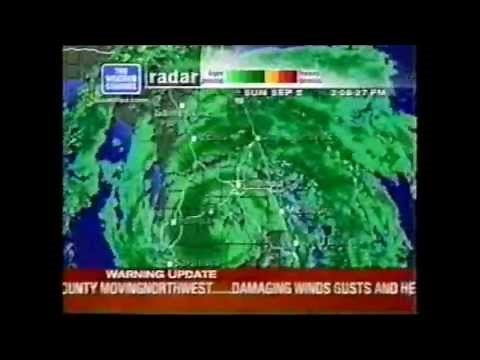 The Weather Channel Radar Loop of Hurricane Frances