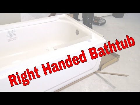 Right Handed Bathtub | How To Plumbing