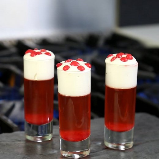 1.5M views · 6.6K reactions | Fireball Jello Shots Full recipe: bit.ly/1TZfdwI | Thrillist | Facebook