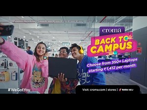 Trendy Gadgets for all | Back to Campus with Croma