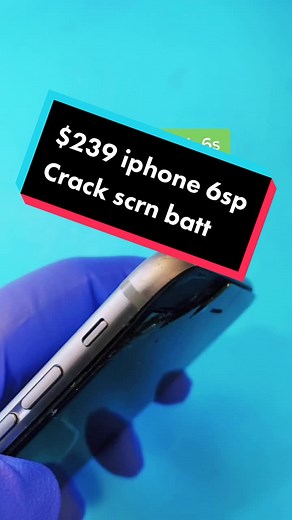 Assessment and troubleshoot data critical Iphone 6s plus bootlooping and cracked screen repaired $239 BL dc lk 4364 tachi #123PhoneDoctor