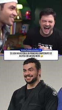 Luccas Neto talks about his first Jiu-Jitsu competition