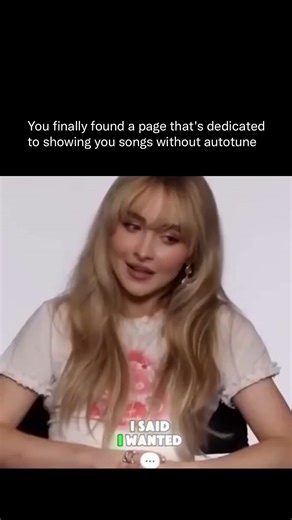 songs without autotune on Instagram: "Sabrina Carpenter is a versatile pop artist known for clean vocals and emotional clarity. Rising in the mid 2010s, she blended pop and R&B influences with confident delivery. Her natural tone, breath control, and phrasing stand out in live settings, showing technique and personality beyond studio enhancement worldwide today consistently. Her popularity has grown steadily through streaming, tours, and viral moments. Sabrina Carpenter earned charting singles, 