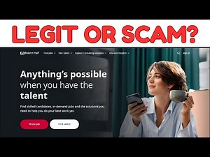 Robert Half Review – Is Legit or Scam?