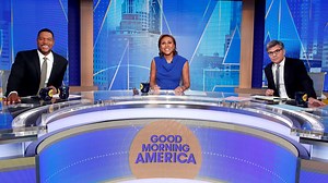 GMA replaces all 3 anchors with fill-ins as Michael, Robin & George are absent