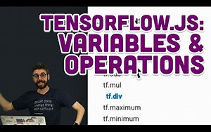Tensorflow.js教程——变量及其运算