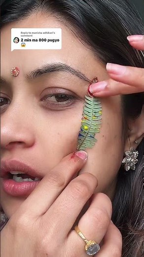 ​Transforming my Cheeks with Liquid Gold! 💎#trendingshorts #makeup