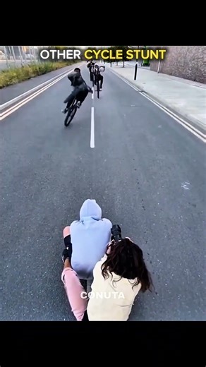 Cycling stunt by This Man is insane ☠️ #shorts