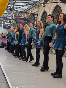 The incredible @Riverdance #Dancethon is in full swing here at the Gaiety Theatre The Dancethon runs until 10pm tonight in support of the Cancer Fund For Children so come on down and support a great cause! #irishdance #dublin #ireland #Riverdance