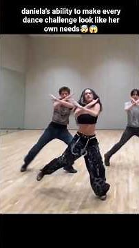 Every Dance Trend Looks Better on Daniela 🤯😱#katseye #shorts #viral