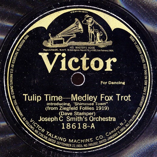 Joseph C. Smith's Orchestra - Tulip Time / Yellow Dog Blues