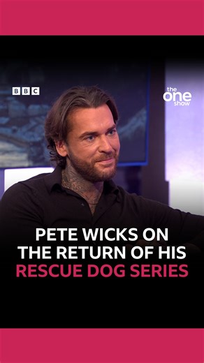 "This is all I've ever wanted to do..." Pete Wicks on the return of his rescue dog series ❤️🐾 | The One Show
