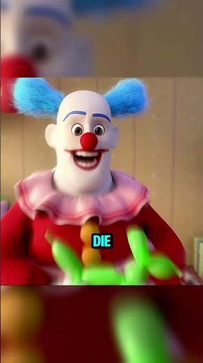 Inside Out trauriger Clown Detail