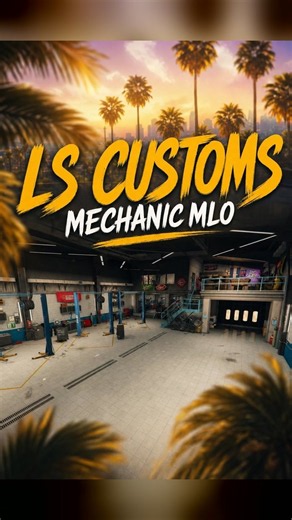 LS Customs - FiveM MLO Showcase #Shorts