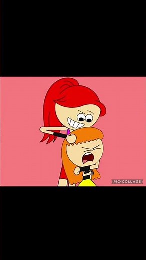 Jessica gives Fuzzy a noogie