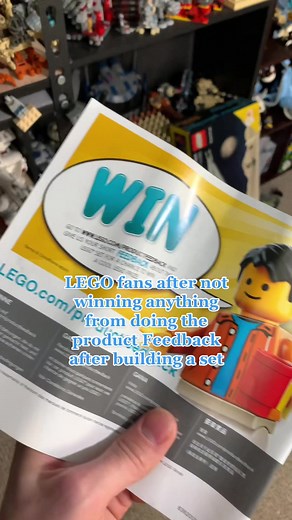 LEGO Fans' Disappointment After Product Feedback