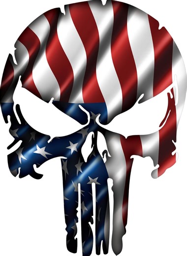 Punisher Vinyl Decal - 8 Inch Sticker - Etsy