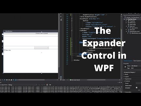 Expanders in WPF and C# - WPF C# Tutorial