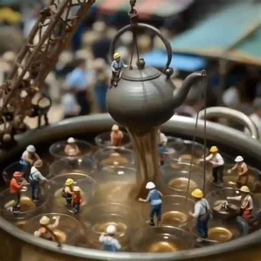 Tiny Humans, Big Chai! Miniature Tea Making Magic