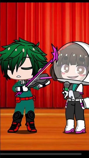 #mha #gatchaclub Deku can play violin 😳✨✨🔥